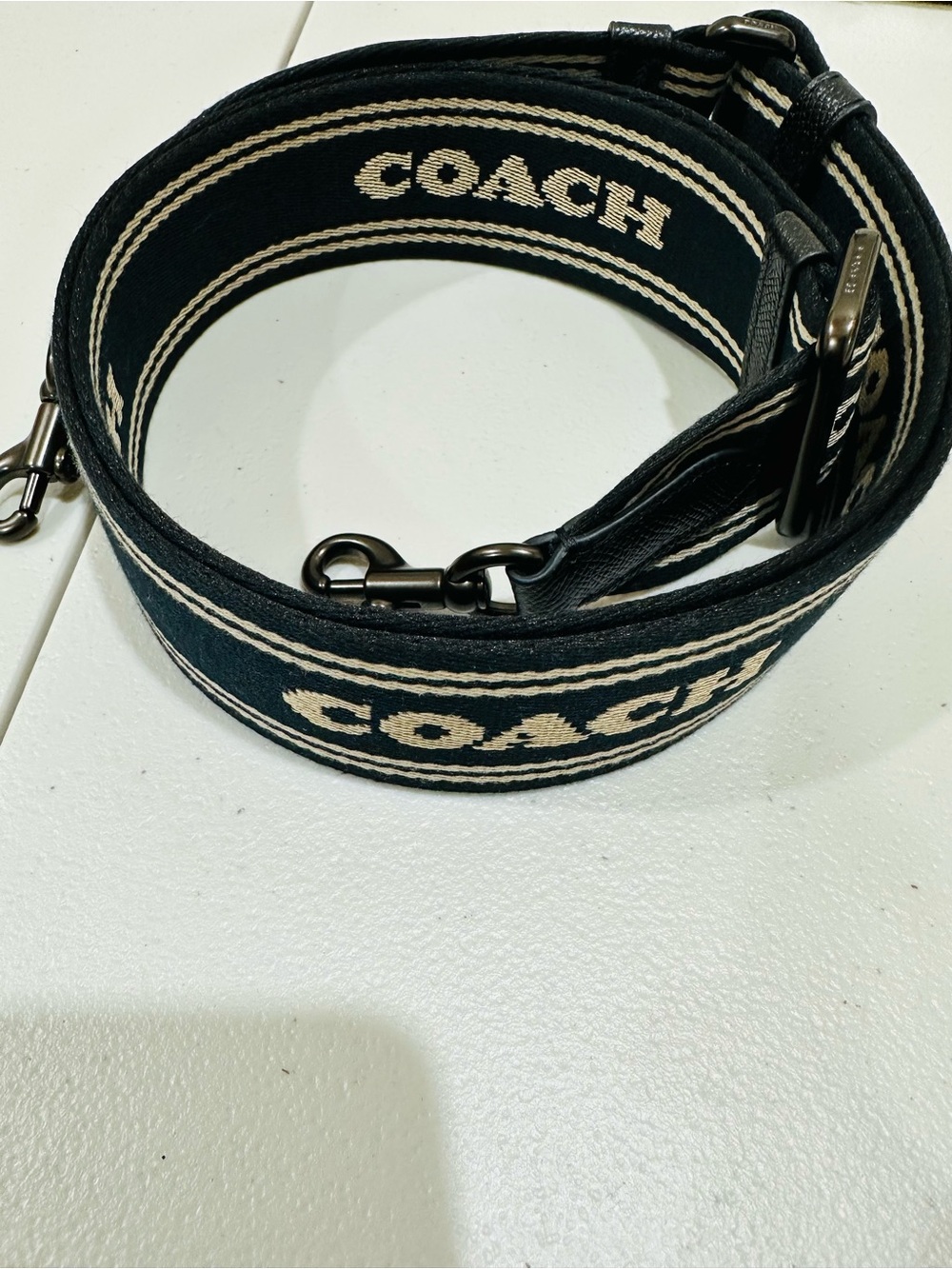 Coach purse strap